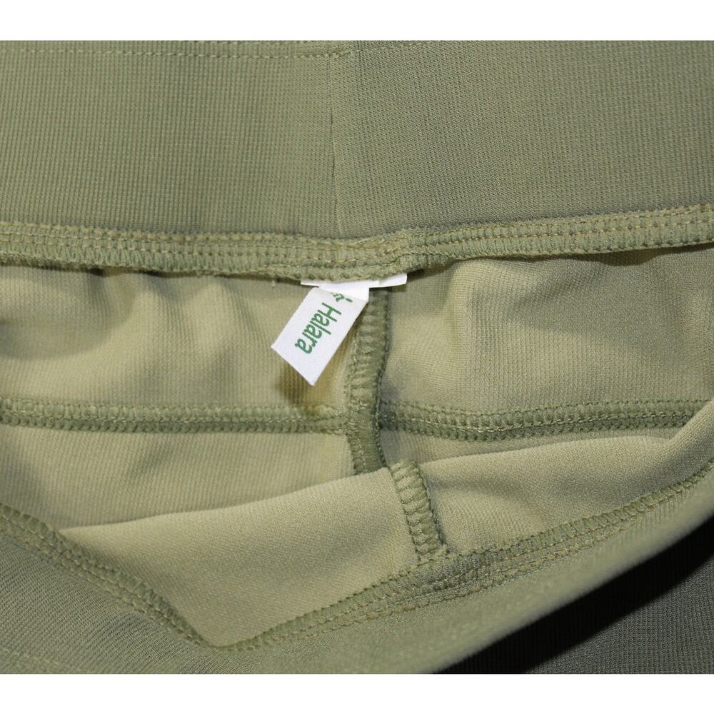 Halara Wide Leg Palazzo Pull On Pants size XL Green - Picture 3 of 4